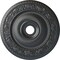 Ekena Millwork Logan Ceiling Medallion (Fits Canopies up to 6 1/8"), Hnd-Painted Pewter, 24 1/4"OD x 3 7/8"ID x 2"P CM24LO1PES - alternate 1